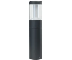 12W LED pastatomas lauko šviestuvas, tamsiai pilkas, 2000…6500K, išmanus valdymas, 50cm