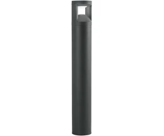 12W LED pastatomas lauko šviestuvas WAMI, antracito sp., 3000/4000K, IP65