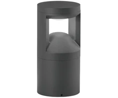 12W LED pastatomas lauko šviestuvas WAMI, antracito sp., 3000/4000K, IP65
