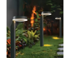 12W LED pastatomas lauko šviestuvas ZOOM, tamsiai pilkas, 3000K, IP54, 4321600