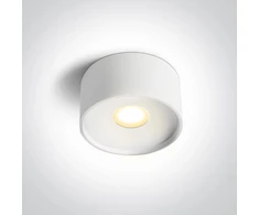 Lubinis šviestuvas 12W LED paviršinis šviestuvas, baltas, 3000/3500/4000K, 12112F/W/V