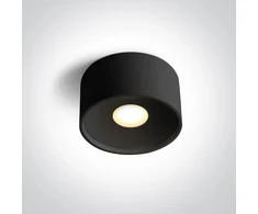 Lubinis šviestuvas 12W LED paviršinis šviestuvas, juodas, 3000/3500/4000K, 12112F/B/V