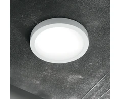 Lubinis šviestuvas 12W LED paviršinis šviestuvas UNIVERSAL, baltas, 2700K, 342566