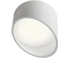 Lubinis šviestuvas 12W LED paviršinis šviestuvas UTO, matinės baltos sp., 3000K, 01-1627