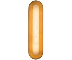 12W LED sieninis šviestuvas, bronzos/marmuro sp., 3000K, 2652