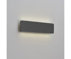 12W LED sieninis šviestuvas KELDA, juodas, 3000/4000K, 4353200