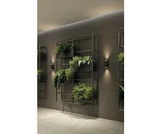 12W LED sieninis šviestuvas LUX, aukso/juodos sp., 3000K, A3989100ON