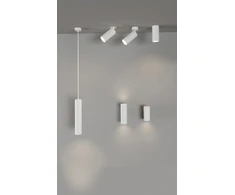 12W LED sieninis šviestuvas PIPE, baltas, 3000K, dimeriuojamas, A3986000BDP