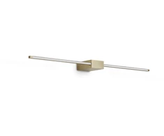 Sieninis šviestuvas 12W LED sieninis veidrodžio šviestuvas ESSENCE, žalvario sp., 3000K, 371689