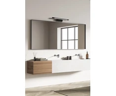 Sieninis šviestuvas 12W LED sieninis veidrodžio šviestuvas MENORCA, chromo sp., 3000/4000K, IP44, A3730270C