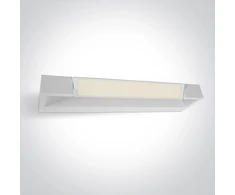 Sieninis šviestuvas 12W LED sieninis vonios šviestuvas, baltas, 3000/3500/4000K, IP44, 38112C/W/V