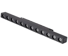 12W LED šviestuvas į magnetinę sistemą OPTONICA M15, juodas, 3000K