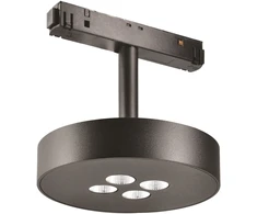 12W LED šviestuvas į magnetinę sistemą ZAMBELIS, juodas, 3000K, 20177