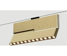 12W LED šviestuvas į magnetinę sistemą ZAMBELIS MAGNETIC 3MM, žalvario sp., 3000K, dimeriuojamas, 25121