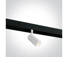12W LED šviestuvas į magnetines sistemas MINI/MIDI/MAXI/P&amp;P, baltas, 3000/4000K, 48V, 38°, DALI, 42114AL/W/V