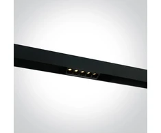 12W LED šviestuvas į magnetines sistemas MAXI, juodas, 3000/3500/4000K, 48V, 36°, 42104B/B/V