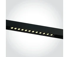 12W LED šviestuvas į magnetines sistemas ONELIGHT MINI/MIDI, juodas, 3000/3500/4000K, 42112AA/B/V