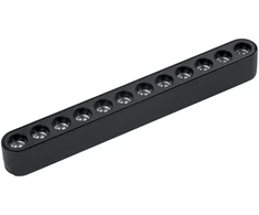 12W LED šviestuvas, montuojamas į BERNINI sistemą, juodas, CCT