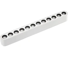 12W LED šviestuvas, montuojamas į BERNINI sistemą, baltas, CCT