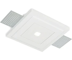12W LED užglaistomas šviestuvas ZEPHYR, baltas, 3000K, 331225