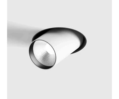 12W LED užglaistomo montavimo šviestuvas TUB M OUT, baltas, 3000K, 50°