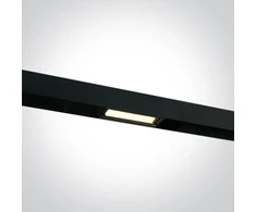 12W linijinis šviestuvas į magnetines sistemas ONELIGHT MAXI, juodas, 3000K, 42120B/B/W