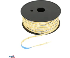 Bemko 12W/m LED COB juosta PREMIUM, 12V, 4000K, 50m ritė