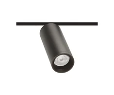 Sieninis šviestuvas 12W šviestuvas į magnetines sistemas FIT 50 48V, 3000K, juodas