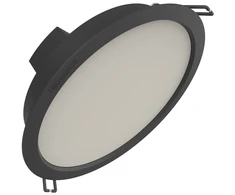 13W LED įleidžiama panelė DOWNLIGHT IP44 GEN2, juoda, 6500K, 100°