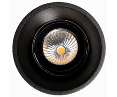 13W LED įleidžiamas šviestuvas TOLVA M, juodas, 3000K, 40˚, DALI