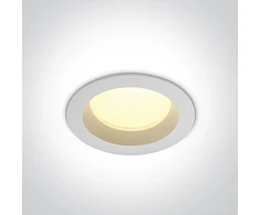 13W LED įleidžiamas vonios šviestuvas, baltas, 3000/4000/5000K, IP54, 10113B/W/V