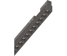Pakabinamas šviestuvas Ideal Lux 13W LED linijinis akcentinis šviestuvas į magnetines sistemas EGO, juodas, 4000K, 317953