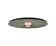 Lubinis šviestuvas 13W LED lubinis akustinis šviestuvas, pilkos/juodos sp., 3000K, 25177