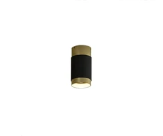 13W LED lubinis šviestuvas LUX, aukso/juodos sp., 3000K, P3989000ON