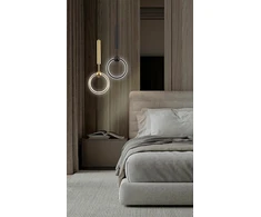 13W LED pakabinamas šviestuvas AXEL, juodas, 3000K, 4295100