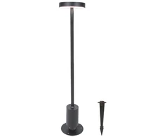13W LED pastatomas/įsmeigiamas lauko šviestuvas TANGO, tamsiai pilkas, 3000K, IP54, 4333000