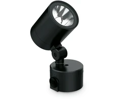 13W LED pastatomas lauko šviestuvas - prožektorius O-ZONE, juodas, 3000K, IP66, 325019