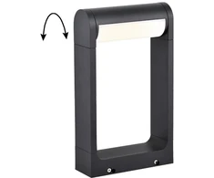 13W LED pastatomas lauko šviestuvas RANDAL, tamsiai pilkas, 3000K, IP65, 300mm, 4332500
