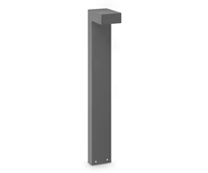 13W LED pastatomas lauko šviestuvas SIRIO, antracito sp., 3000K, IP65, 339634