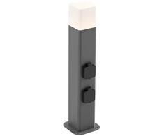 13W LED pastatomas lauko šviestuvas VOLT, tamsiai pilkas, 3000K, IP54, 90614
