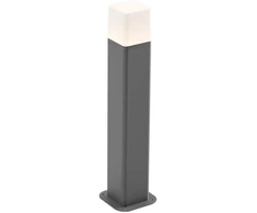 13W LED pastatomas lauko šviestuvas VOLT, tamsiai pilkas, 3000K, IP54, 90608
