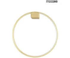 13W LED sieninis šviestuvas CIRCLE WALL, aukso sp., 3000K