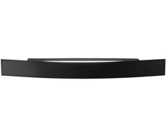 13W LED sieninis šviestuvas SPOILER, juodas, CCT