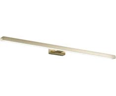 Sieninis šviestuvas 13W LED sieninis vonios šviestuvas LANCER, aukso sp., 4000K