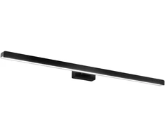 Sieninis šviestuvas 13W LED sieninis vonios šviestuvas LANCER, juodas, 3000K, IP54