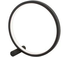 13W LED stalo šviestuvas CIRCLE, juodas, 3000K, 4291500