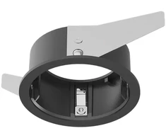 13W LED šviestuvo ZEUS apvalus rėmelis, juodas, 323527