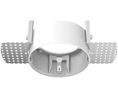13W LED šviestuvo ZEUS apvalus užglaistomas rėmelis, baltas, 323541
