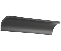 14,4W LED sieninis šviestuvas VELAS, matinės juodos sp., 3000K, 01-3950