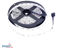 14,4W/m LED juosta PREMIUM, 12V, RGB, IP65, 5m ritė